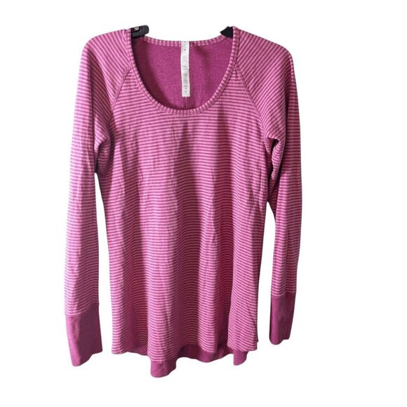LULULEMON ATHLETICA Open Your Heart Long Sleeve Size 8 - Picture 4 of 7